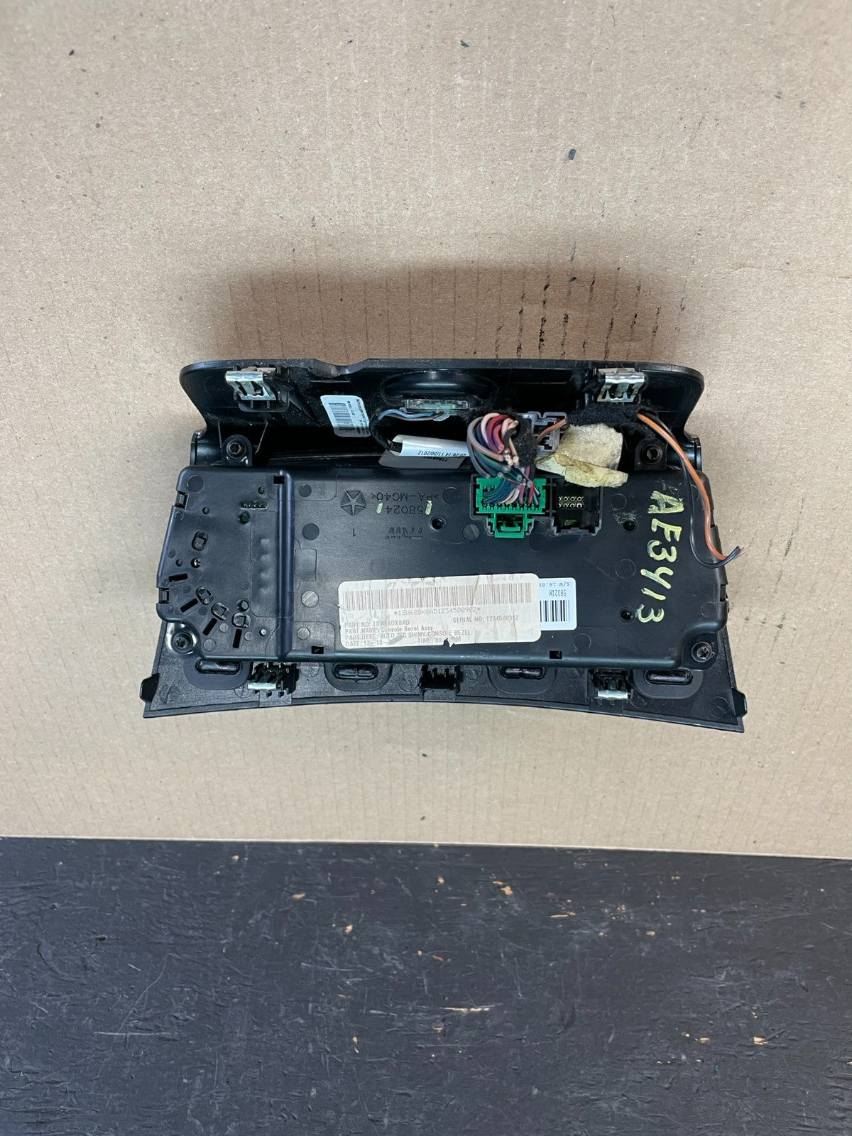 2011-2014 Chrysler 200 Heater AC Climate Switch Temperature Control AE3413 DG7