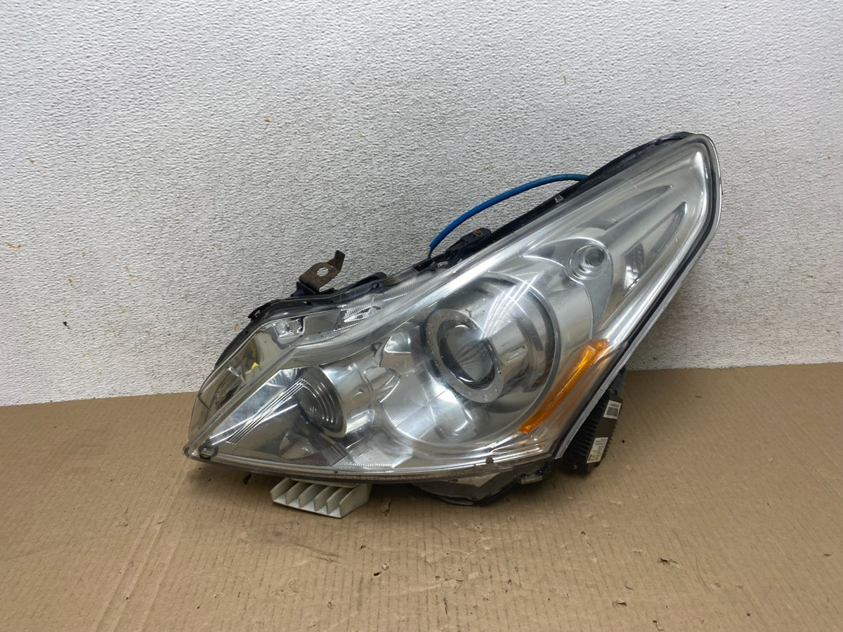 Sedan 4Door 2010 to 2013 Infiniti G37 Left Driver Headlight Xenon AI9527 LK0