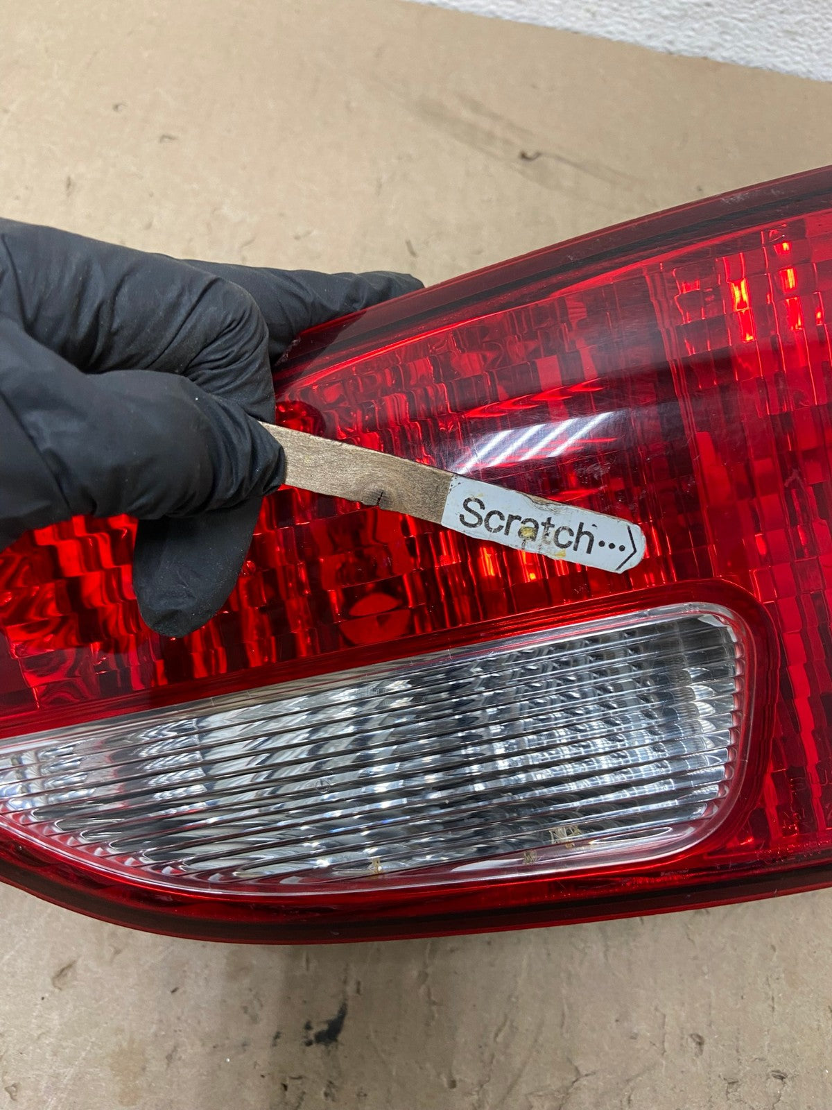 2006 2007 Subaru Tribeca B9 Right Passenger Side Tail Light Inner AH6893 LK3