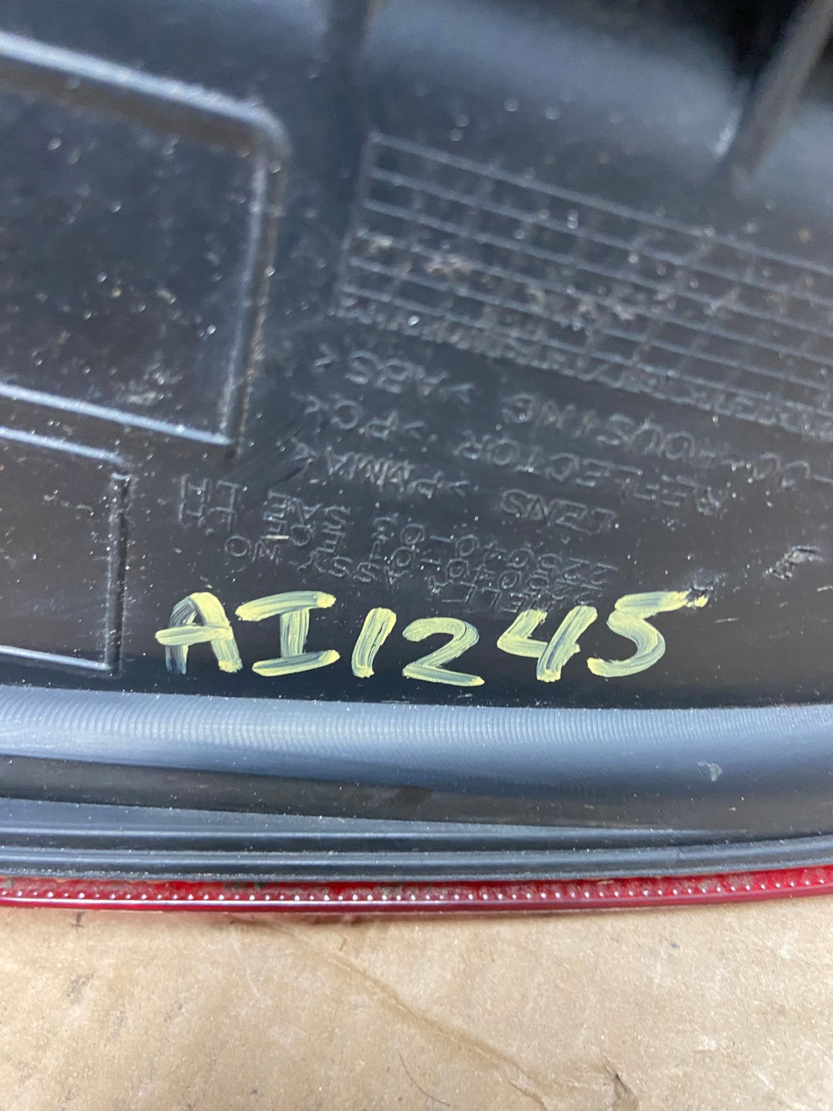 2007-2012 Nissan Versa Sedan Left Driver Lh Tail Light AI1245 LK5