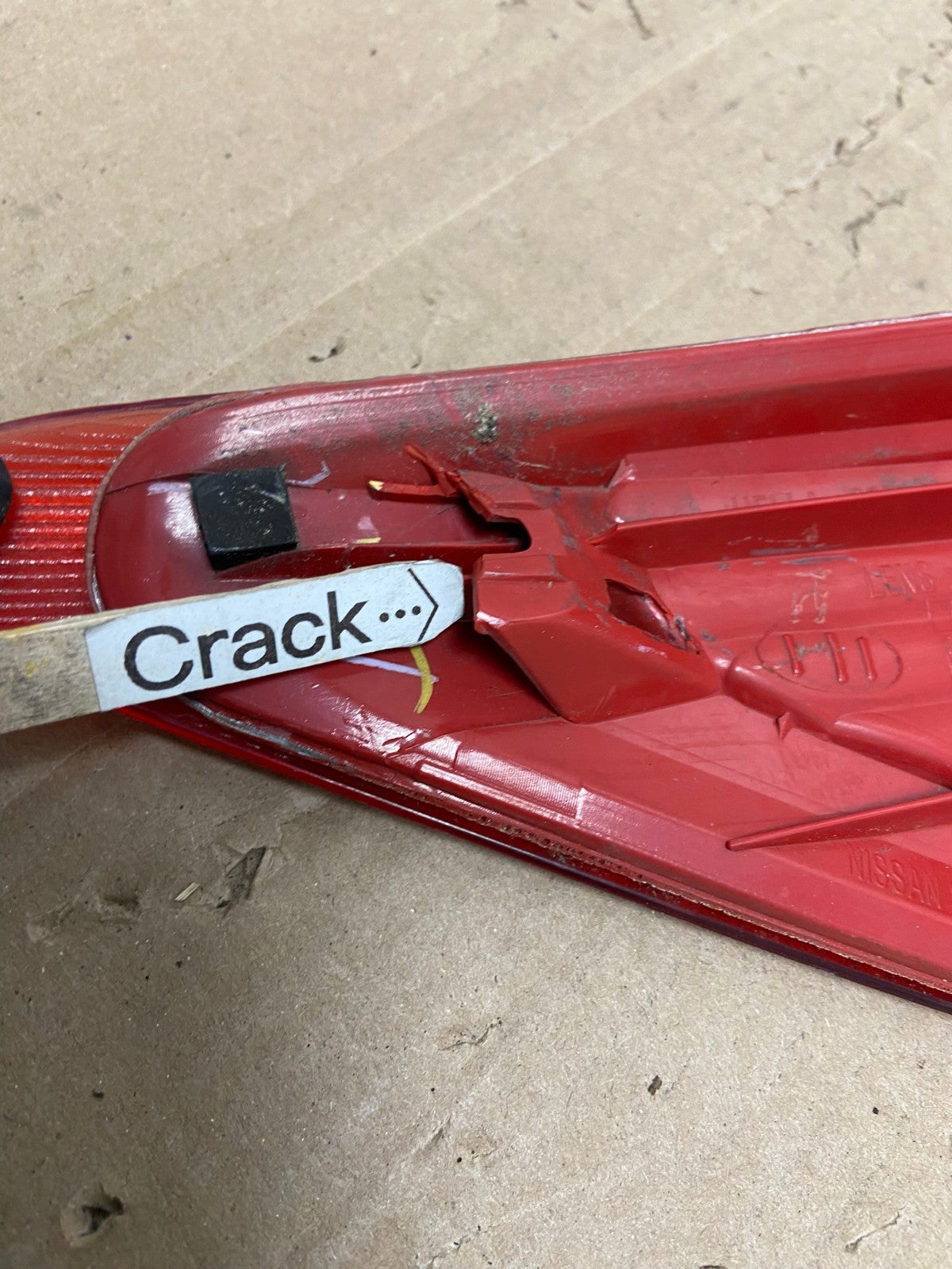 2007 - 2012 Nissan Versa Hatchback Right Passenger Side Tail Light AE9215 LK4
