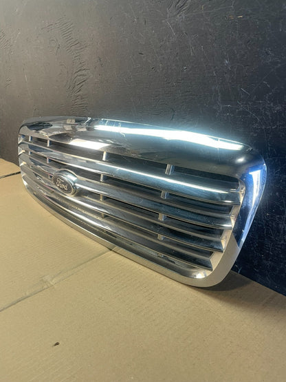 2003 to 2011 Ford Crown Victoria Front Upper Grille Grill Chrome ae3429 DG1