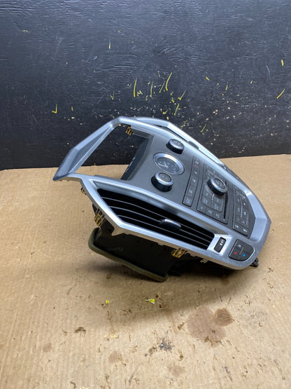 2011-2012 Cadillac SRX A/C Heater Radio Climate Control Panel Bezel OEM Z4490 DG2