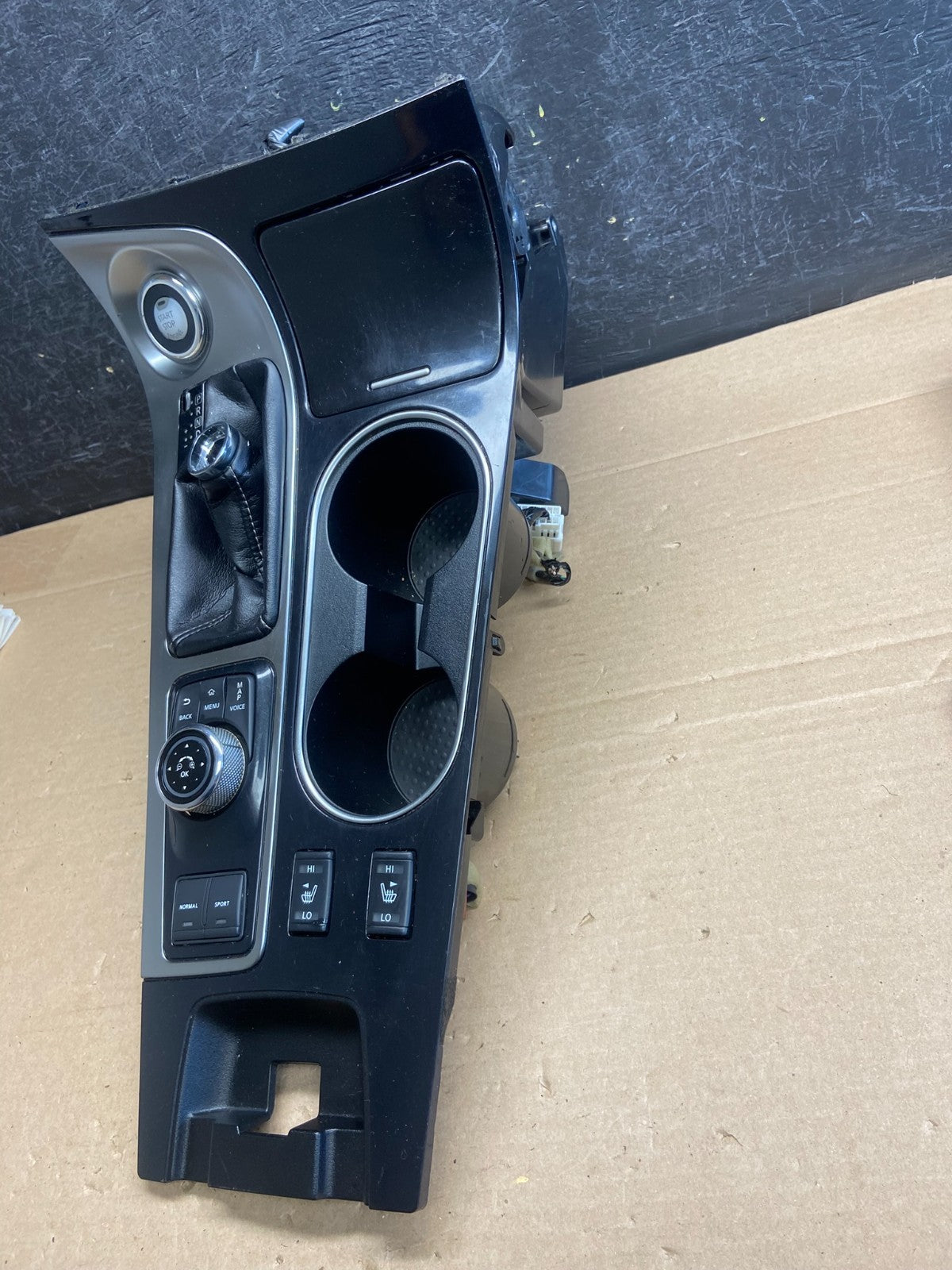 2016 to 2019 Nissan Maxima Climate Control Shifter Floor Bezel Trim OE AG5171 DG4