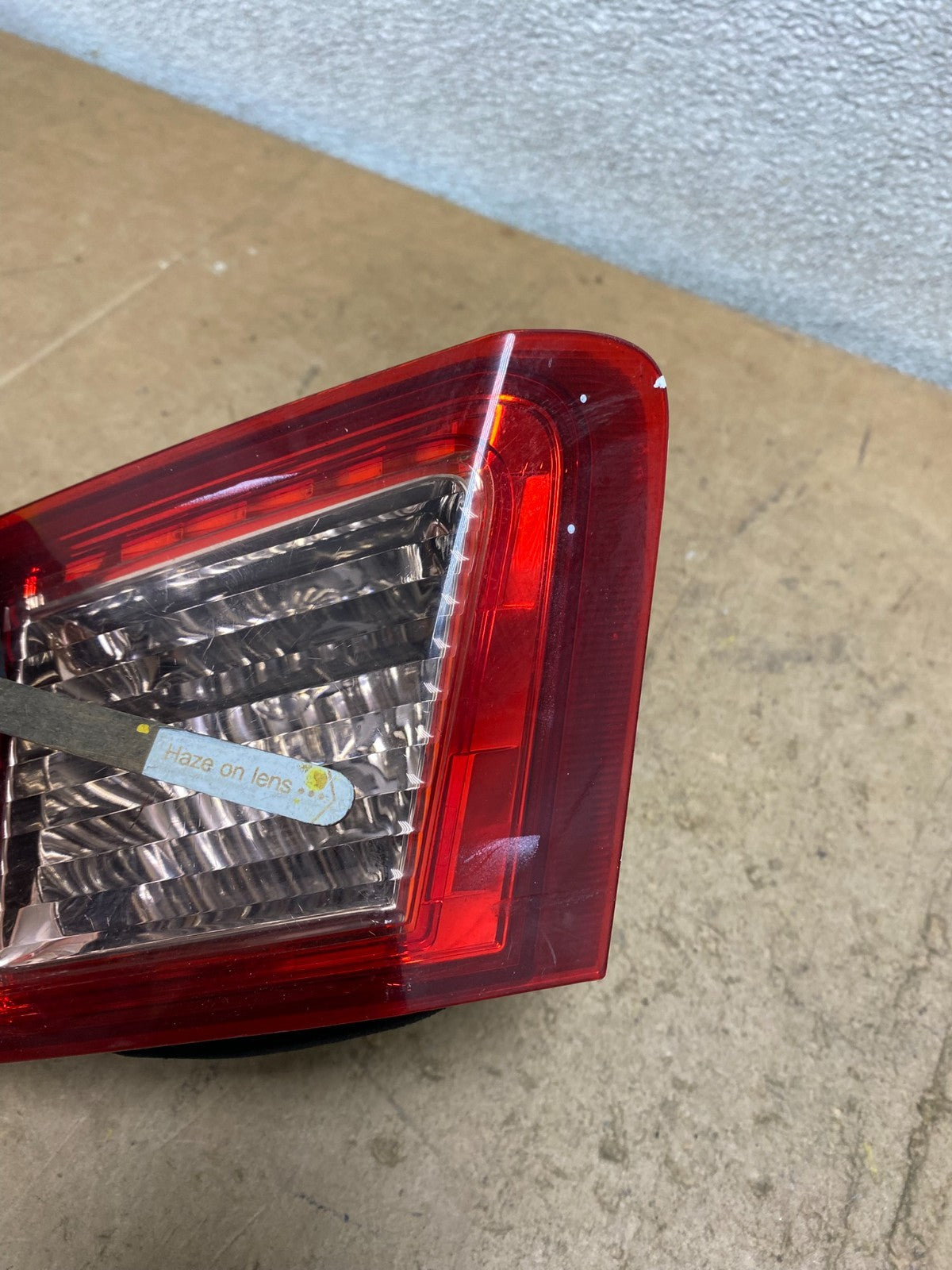2009 to 2014 Acura Tsx Sedan Right Passenger Tail Light Inner Oem X7136 PS5