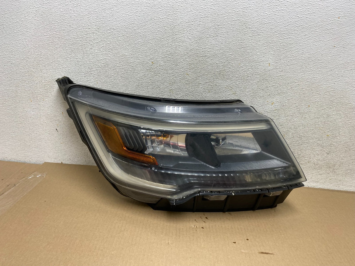 2016-2019 Ford Explorer Right Passenger Led Black Headlight W/Module AH4348 DW0