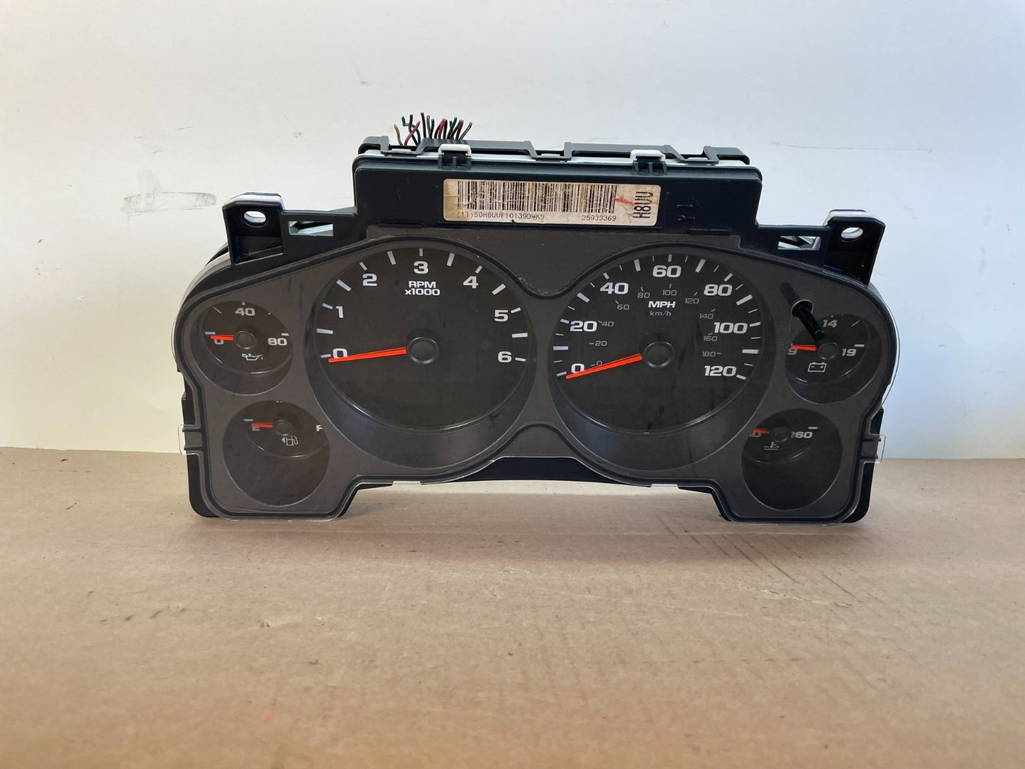 2007 2012 GMC Yukon Tahoe Sierra Speedometer Cluster Gauge AG1042 DG0