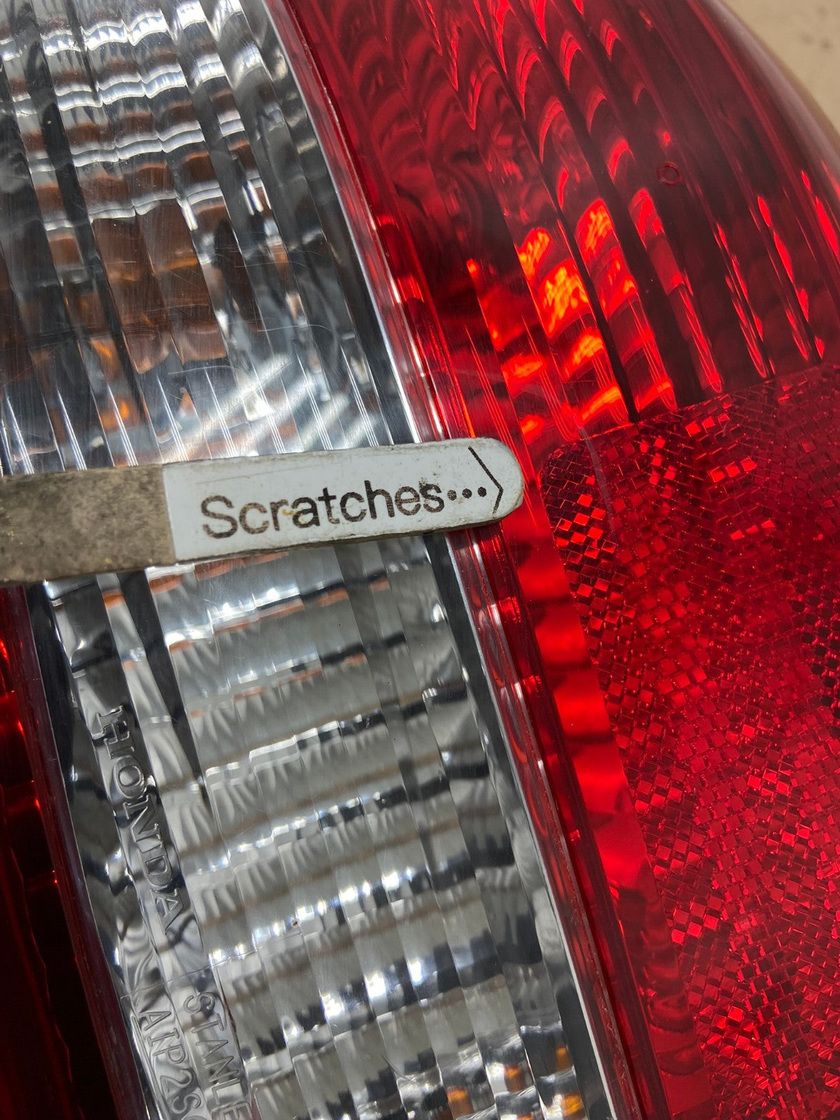 2003 to 2004 Honda Accord Sedan Left Driver Lh Side Tail light AE8767 LK3