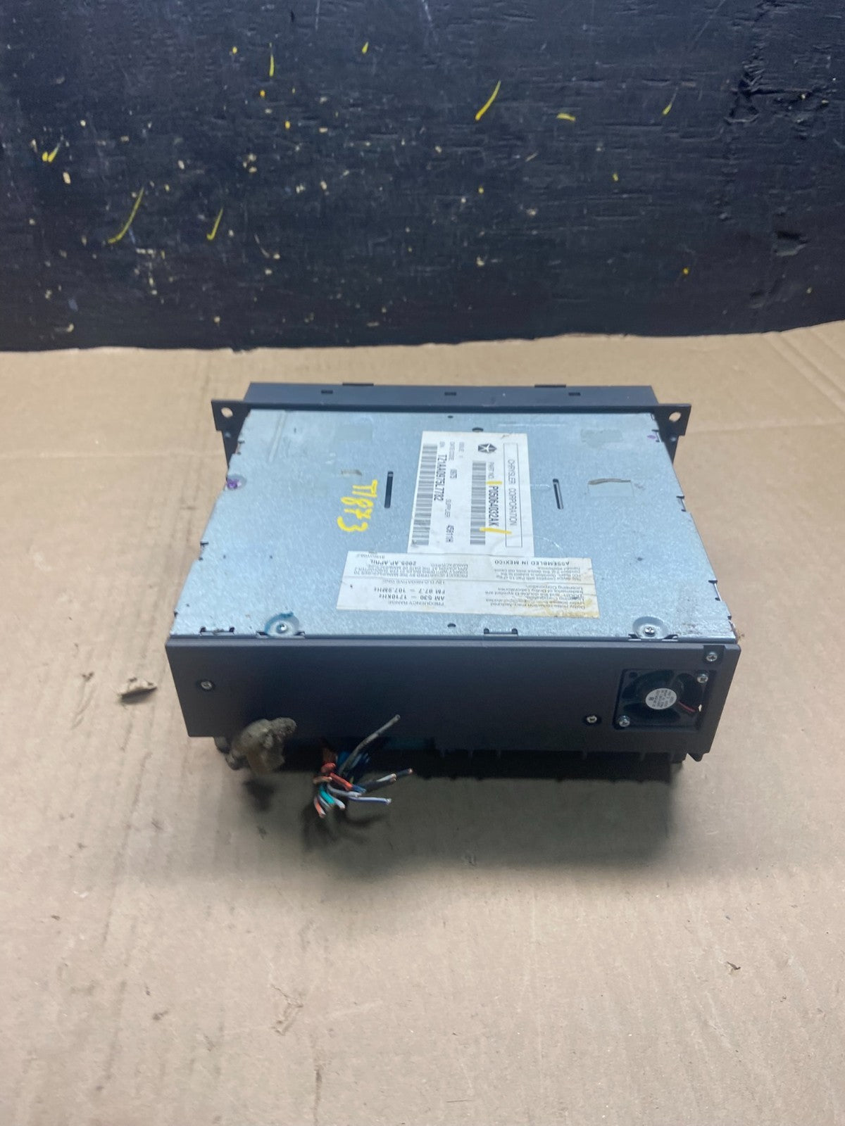 2005 - 2009 Chrysler Dodge Jeep Ram Radio CD MP3 AUX Receiver T1873 DG3