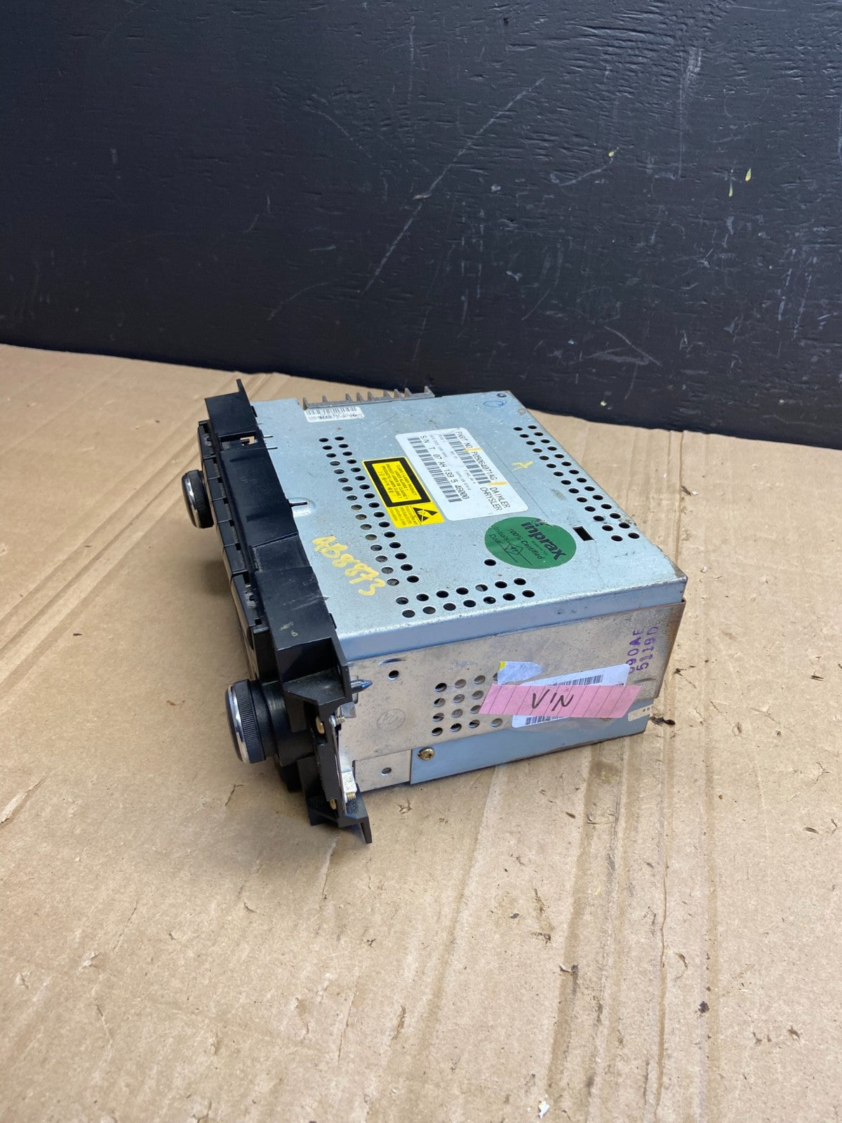 2005 2008 Jeep Dodge Chrysler Screen Display CD Player Satellite Radio AB8873 DG2