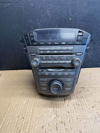 2007 to 2009 Acura Mdx Radio Stereo 6 CD Player Climate Control Pan OE AC9611 DG0