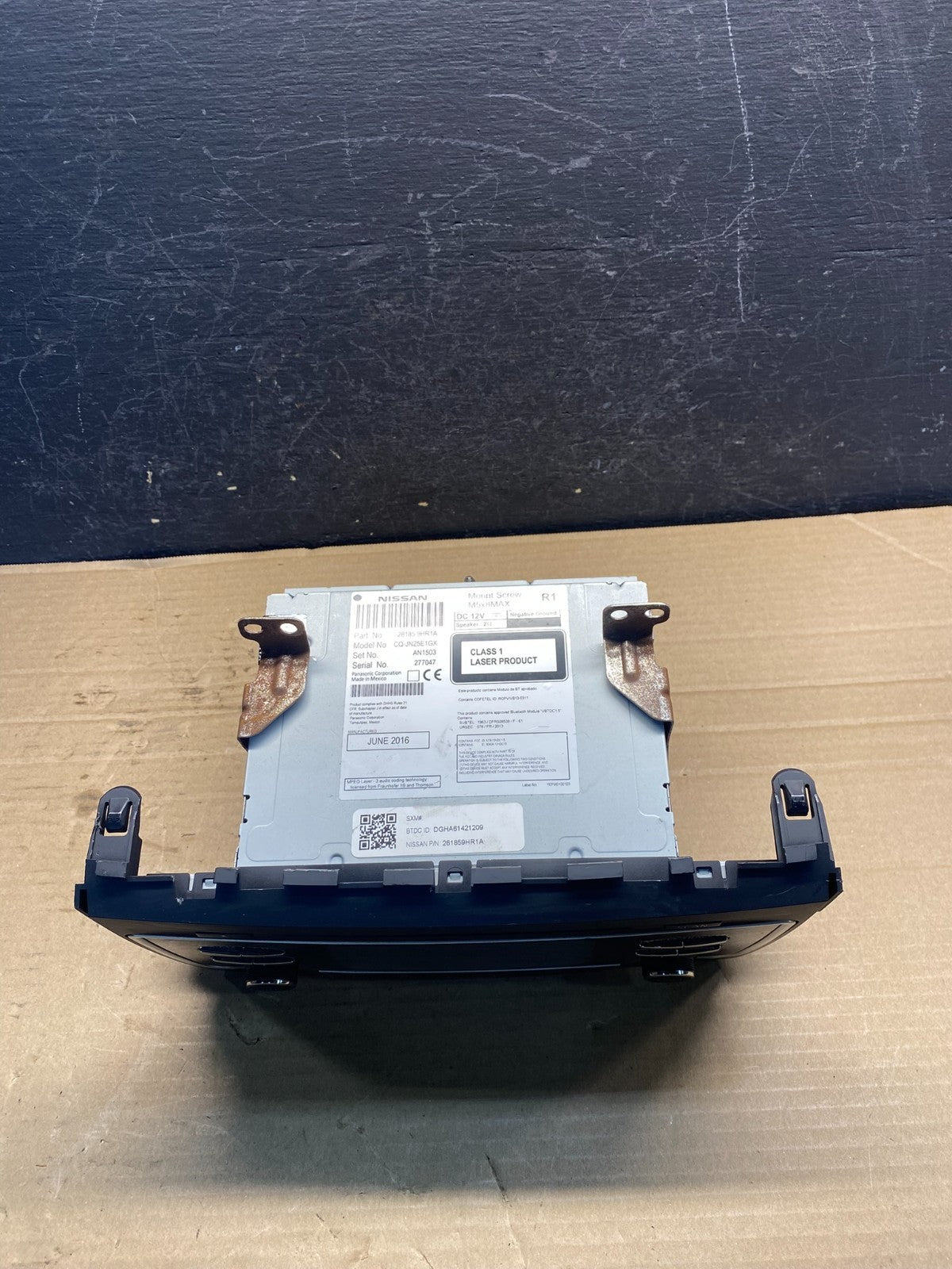 2016 2017 Nissan Altima Radio Screen Receiver AM-FM CD Player af0061 DG3