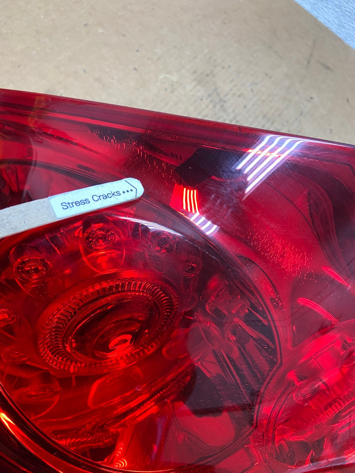 2007 to 2013 Infiniti G35 G37 Sedan Left Driver LH Side Tail Light AE0665 LK3