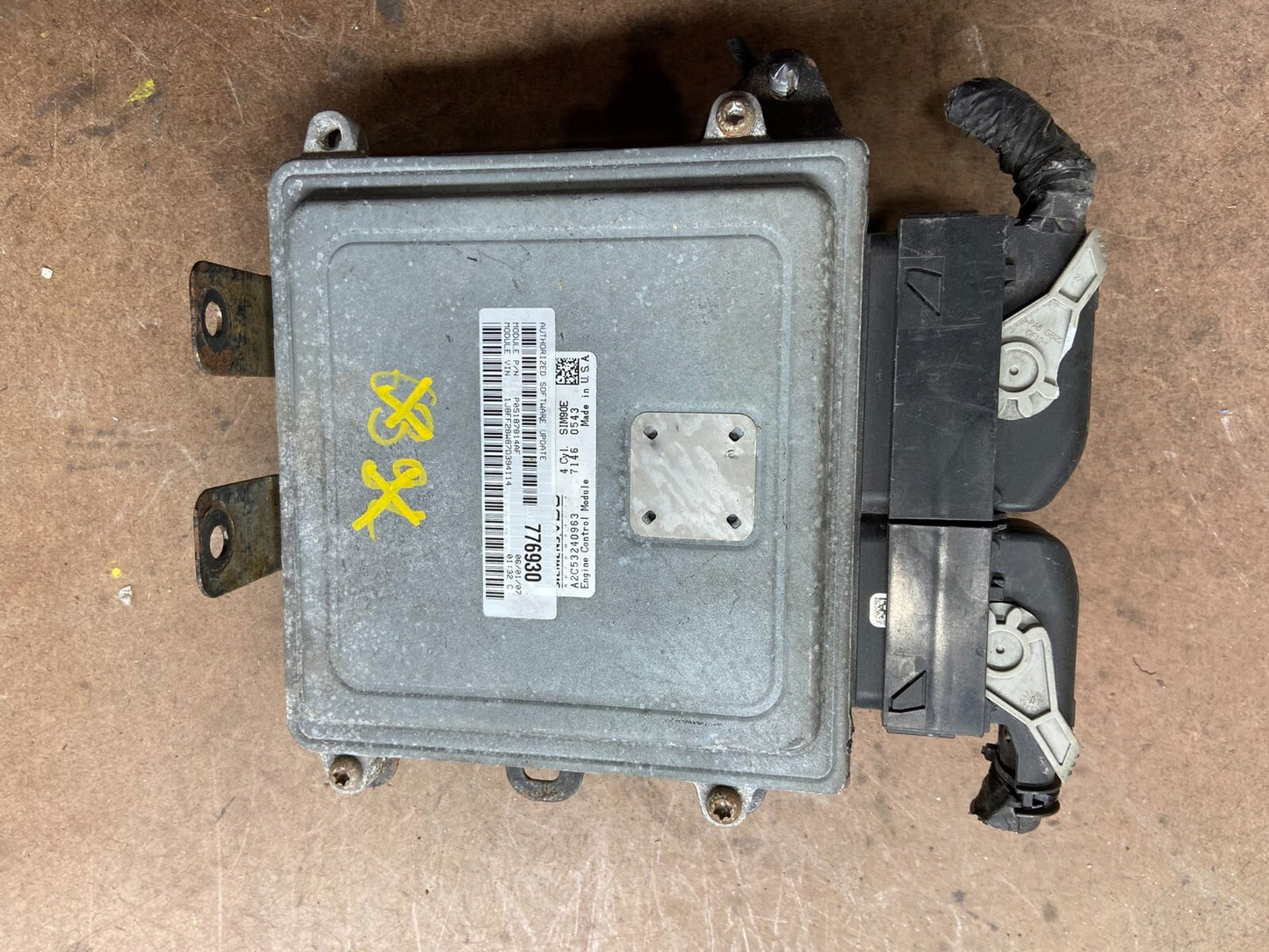 2007 Jeep Compass Patriot Engine Computer Module ECM P05187814AF L0902 DG0