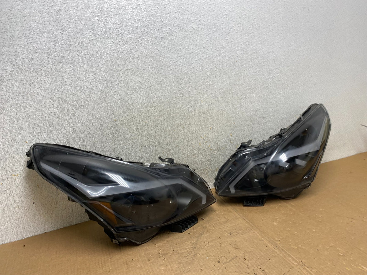 Sedan 2010-2013 Infiniti G37 Left+Right Black Headlight Xenon LED AI5660 DG2