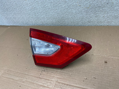 2013 to 2016 Ford Fusion Left Driver LH Side Tail Light Inner OEM AB1324 LK1