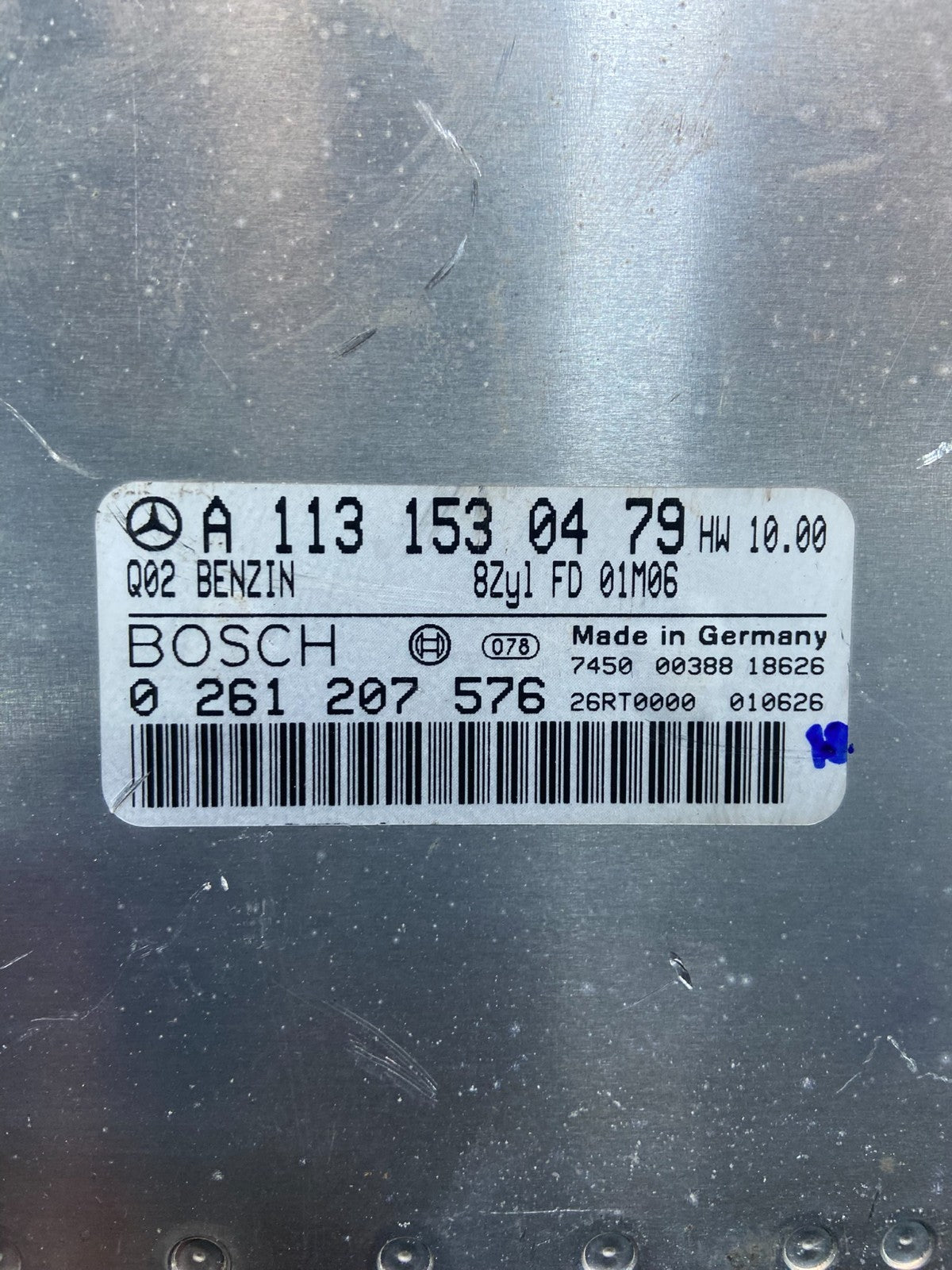 2003 to 2006 Mercedes CL500 CLK500 ECU ECM Engine Control Module OEM aa0824 DG2