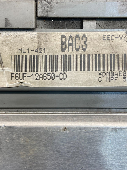 1996 Ford F-series Super Duty 4.9L Engine Computer PCM ECU AE2306 DG2