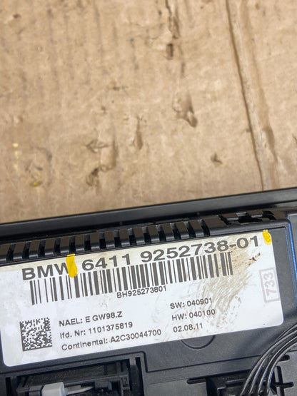 2011 - 2014 Bmw X3 AC Heater Climate Control Temperature Panel Trim Oe ae4077 DG6