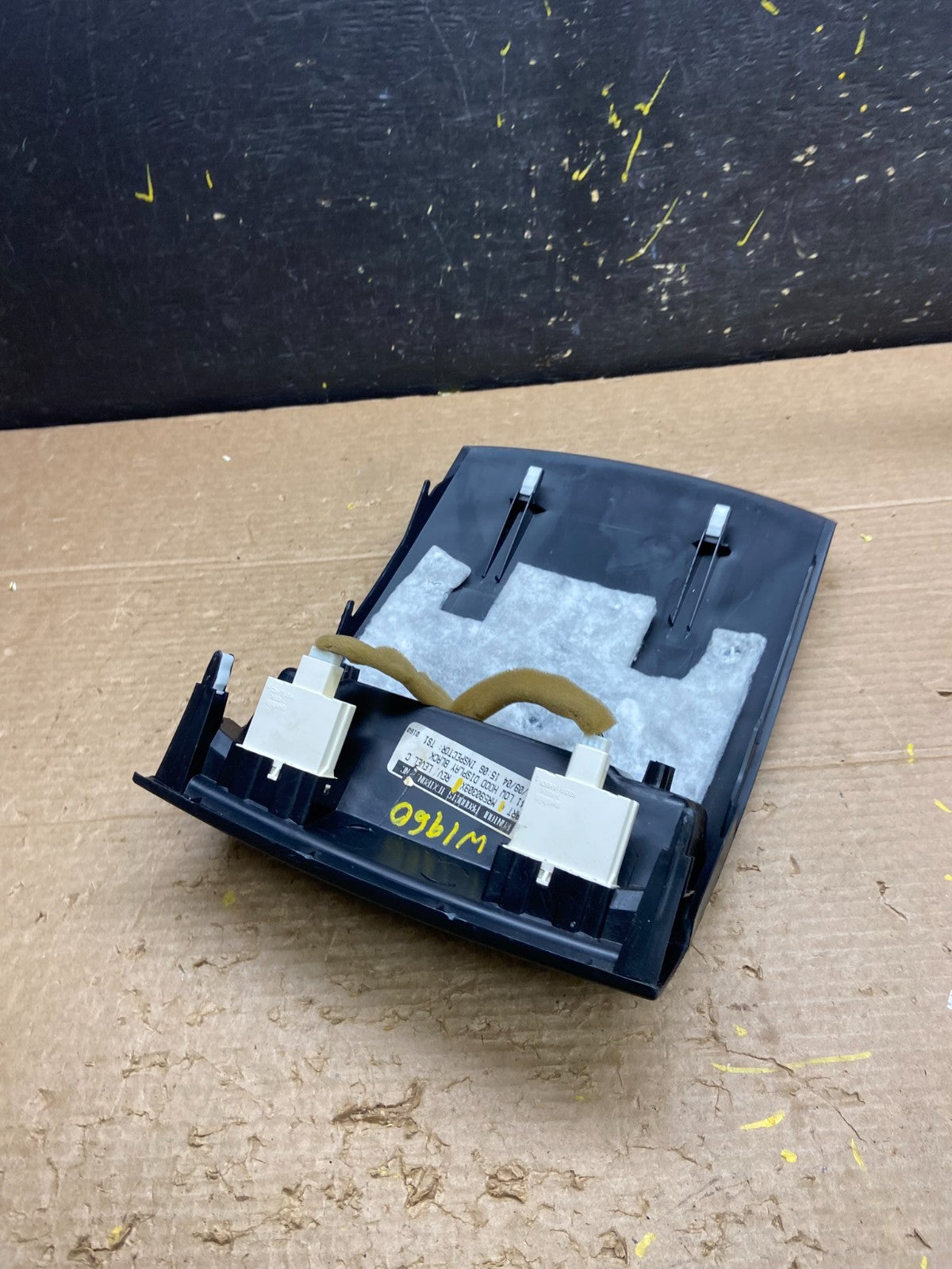 2004-2012 Mitsubishi Galant Center Dash Clock Bezel Trim Cover OEM W1960 DG3