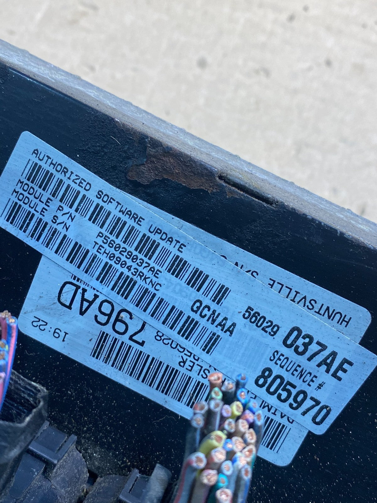 2004 Dodge Dakota 4.7L Engine Computer Module ECM ECU Unit AH9967 DW2