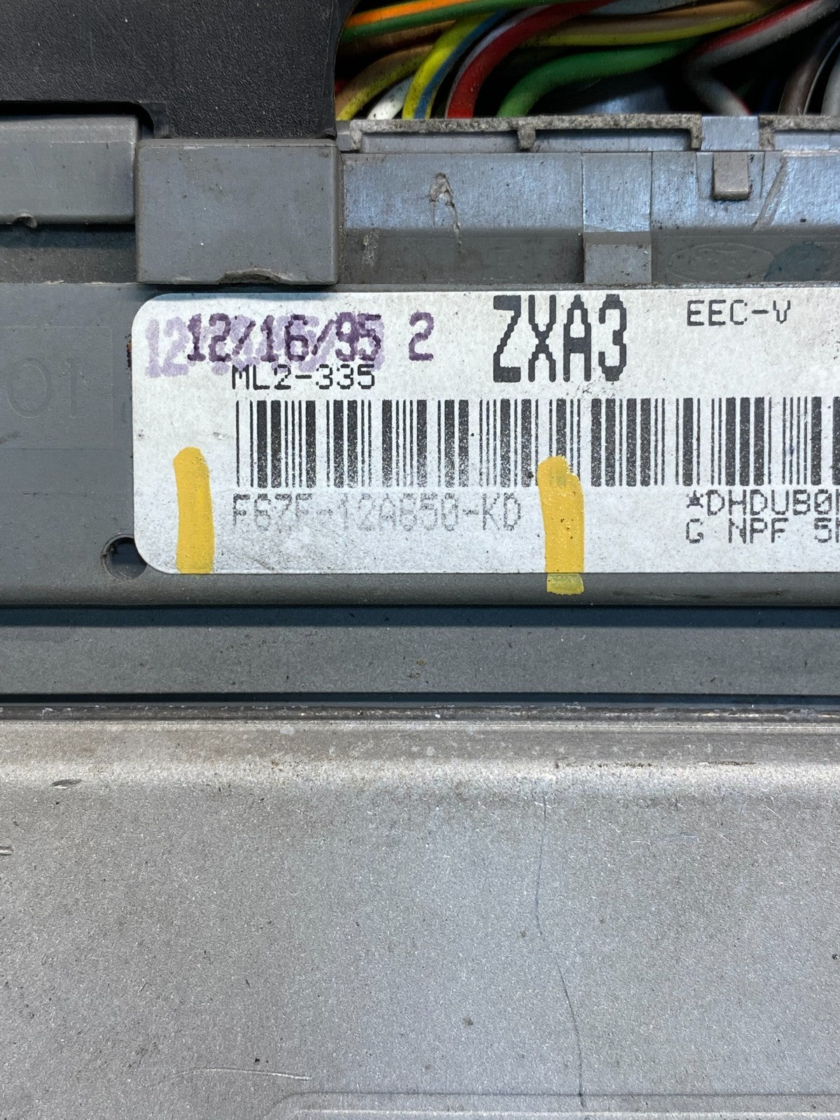 1996 Ford Explorer Mountaineer ECU ECM Engine Control Module ag9727 DG2