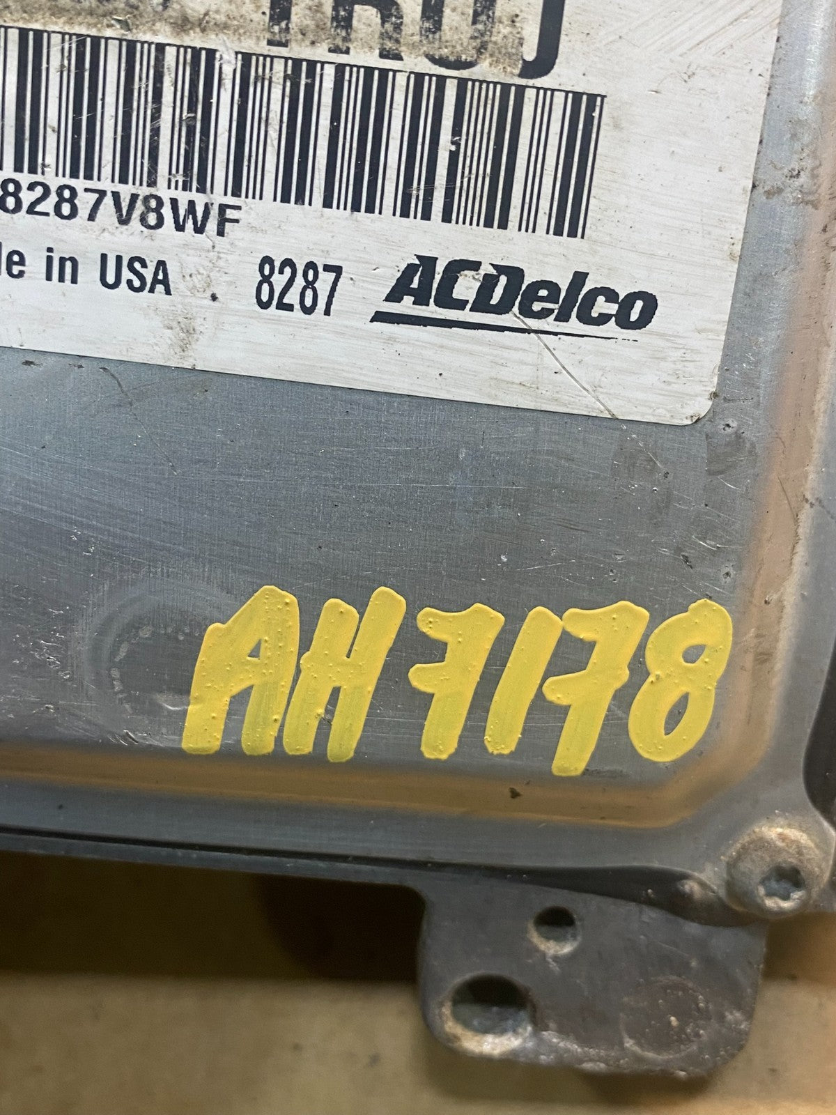 2009 Chevrolet Silverado Engine Control Module ECM ECU AH7178 DW3