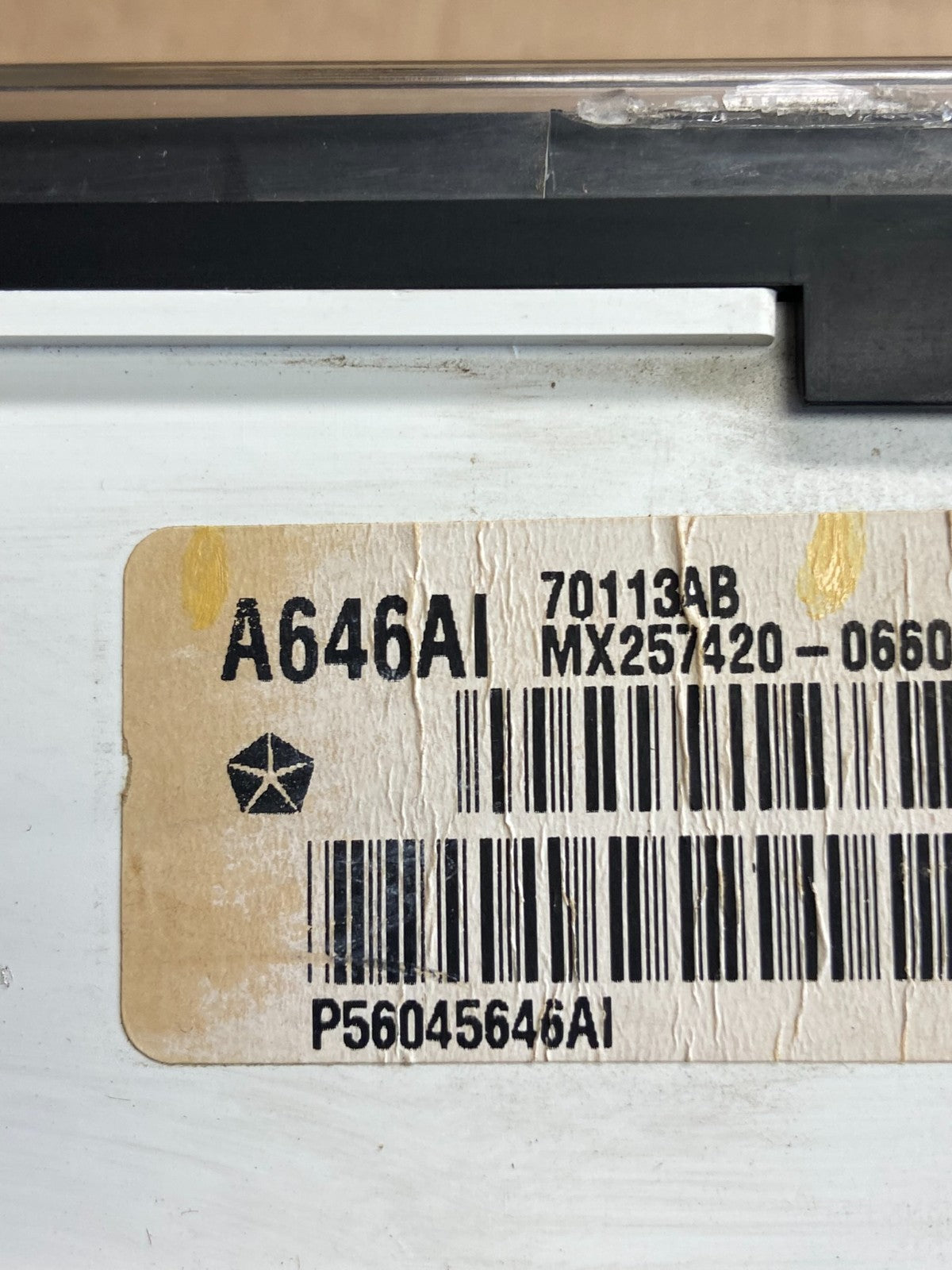 2003 Dodge Durango 4.7L Speedometer Instrument Cluster Gauge AF2794 DW6