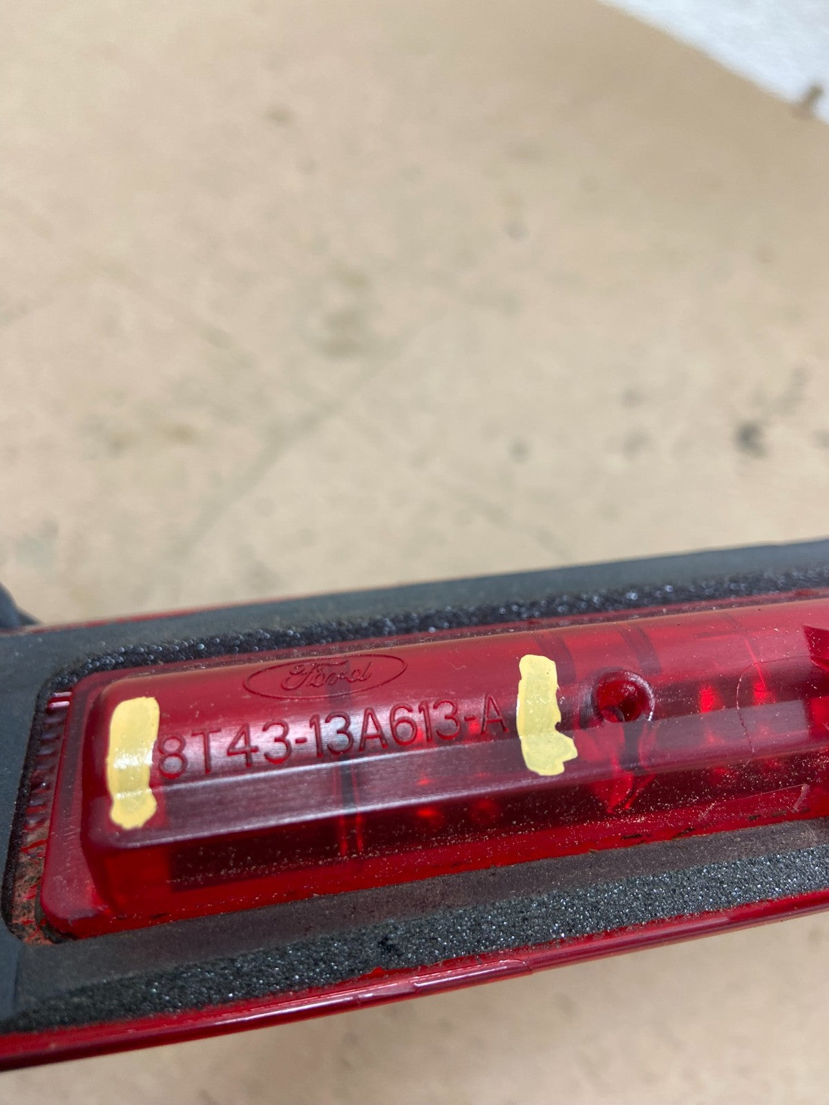 2007 to 2011 Ford Edge Rear Third Brake 3rd Light Lamp af5009 DG7