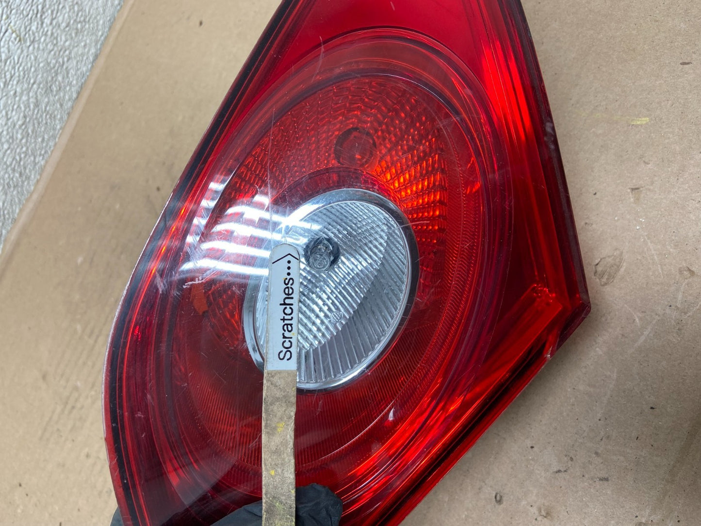2009-2012 Volkswagen CC Right Passenger RH Side Tail Light Inner Trunk AA9910 LK3