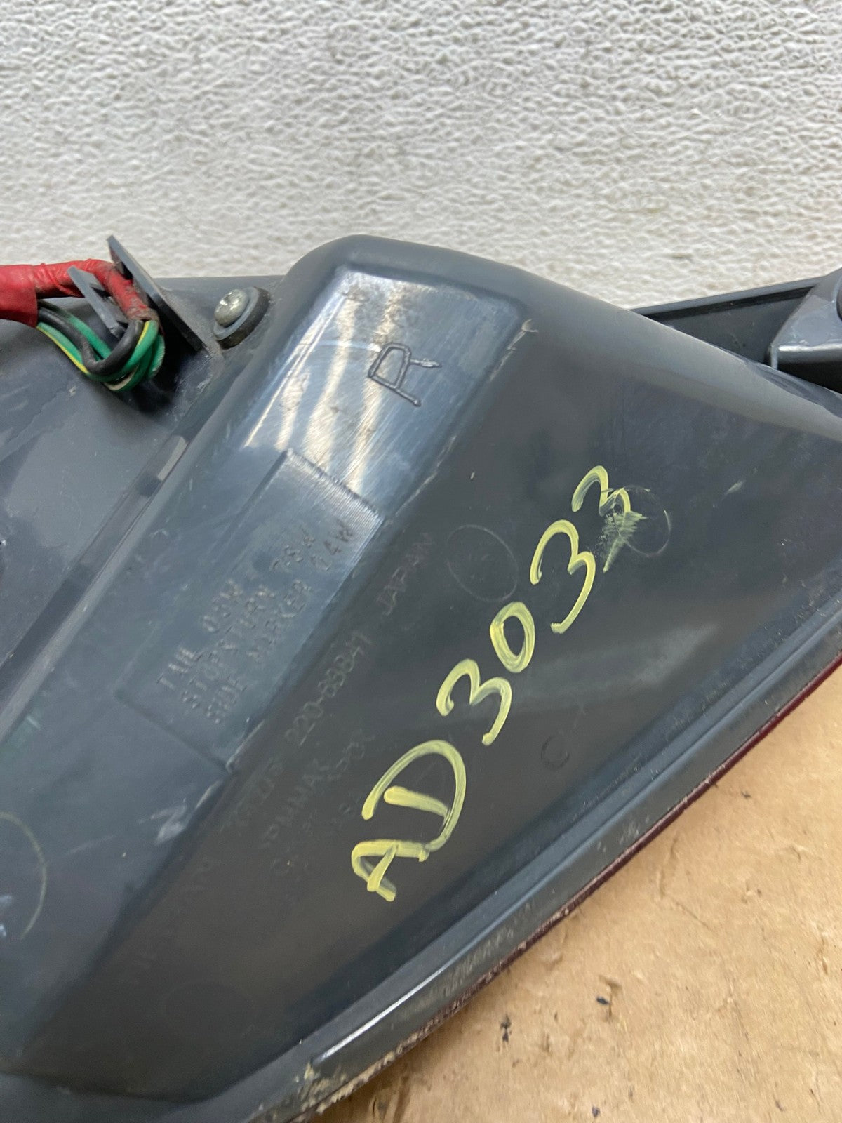 2006 to 2007 Nissan Murano Right Passenger Rh Side Tail Light AD3033 LK6