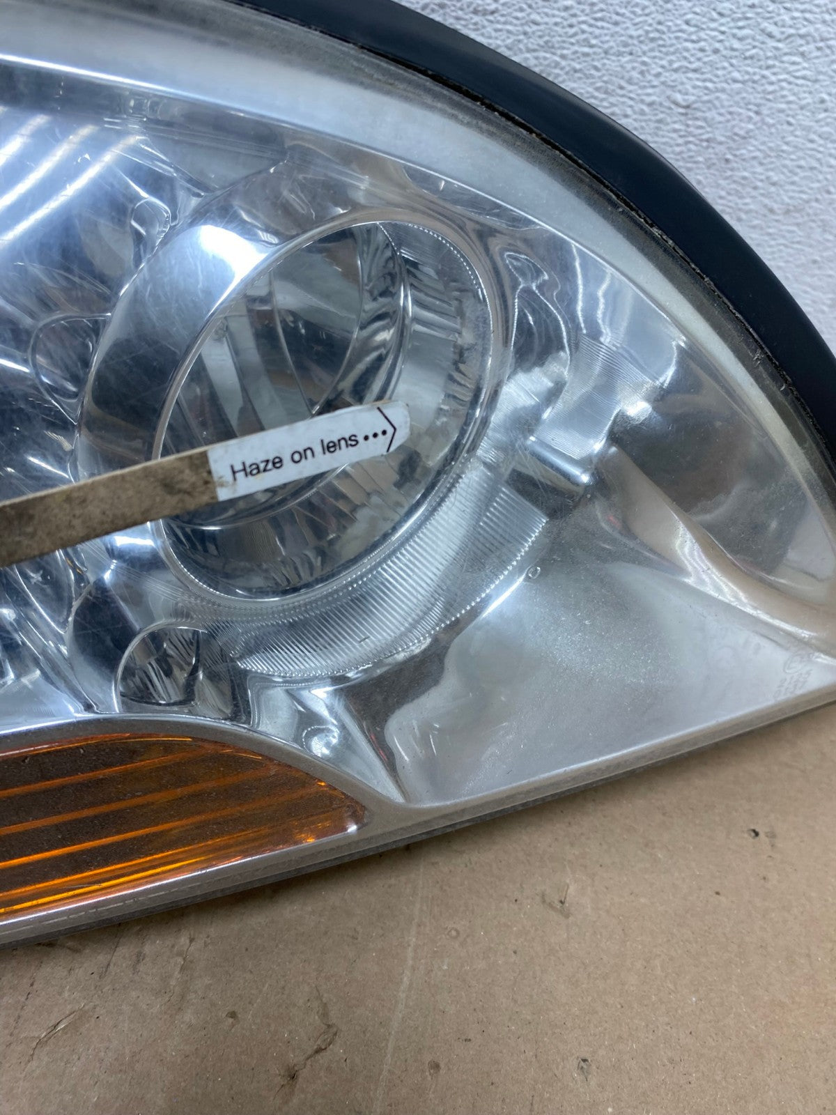 2007 2008 2009 Kia Sorento Right Passenger RH Side Headlight Halogen AF3085 LK4