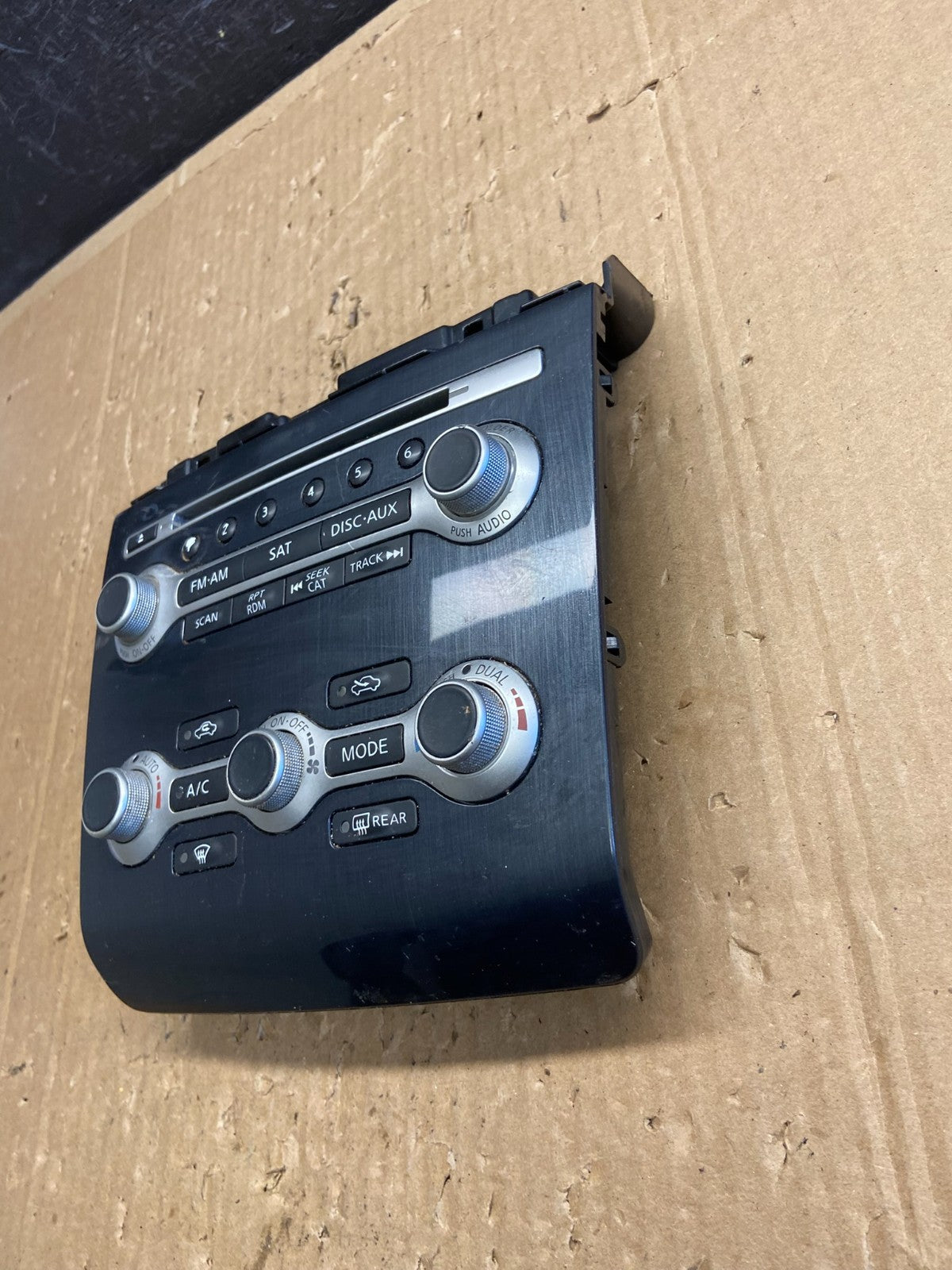 2012 2013 2014 Nissan Maxima Radio Audio Panel Control Bezel Trim ad6826 DG2