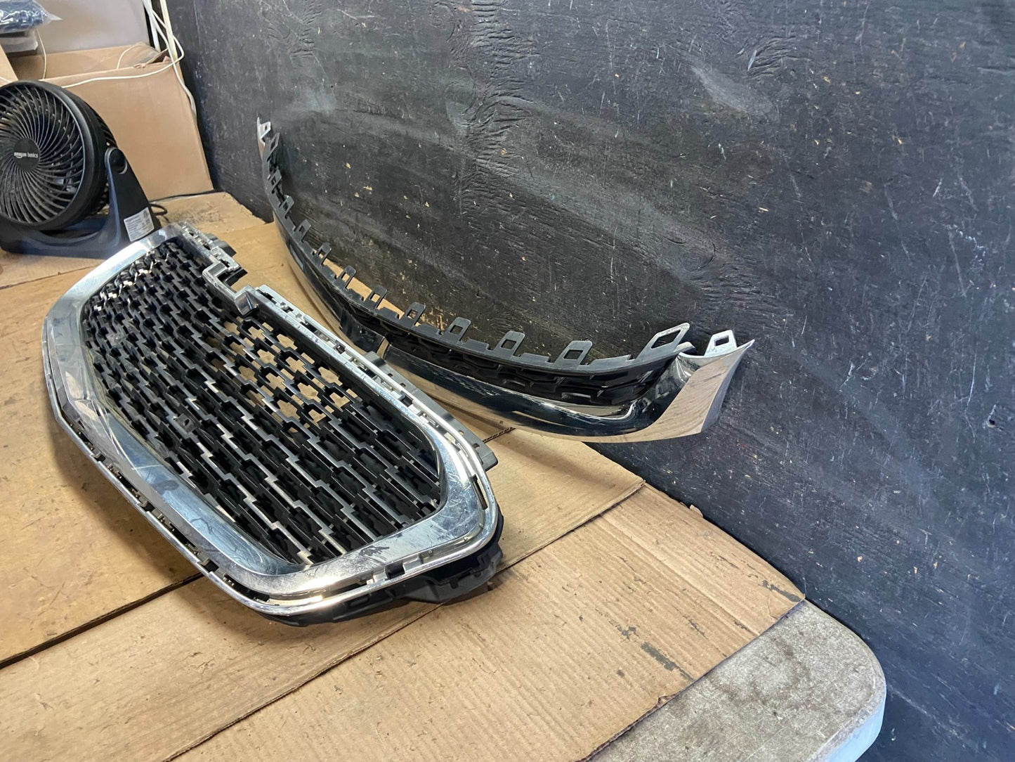 2014-2016 Chevrolet Malibu Front Lower Upper Bumper Grille Grill R0346 DG1