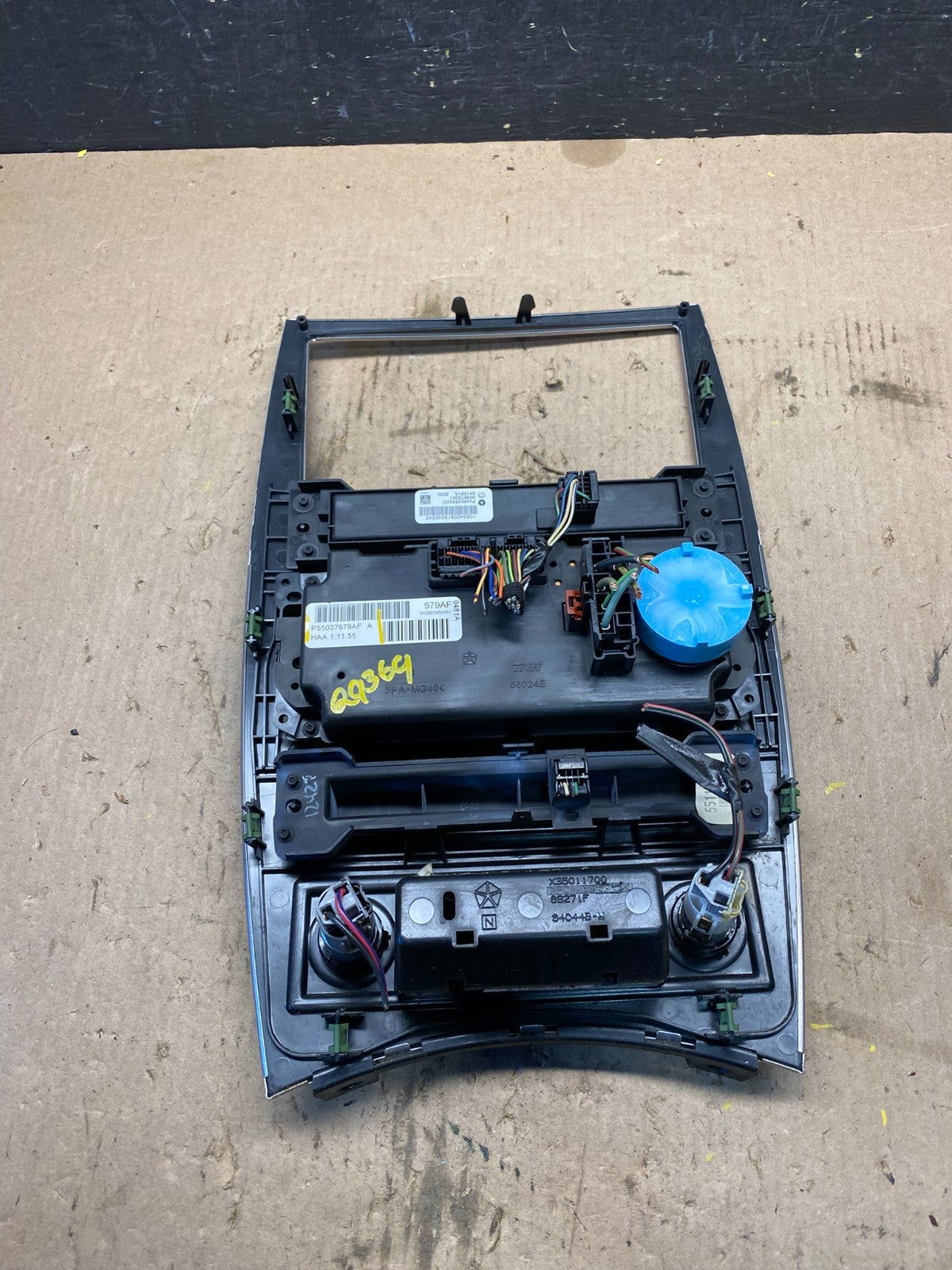 2008 to 2010 Jeep Grand Cherokee Center A/C Heater Climate Control OEM Q9369 DG5
