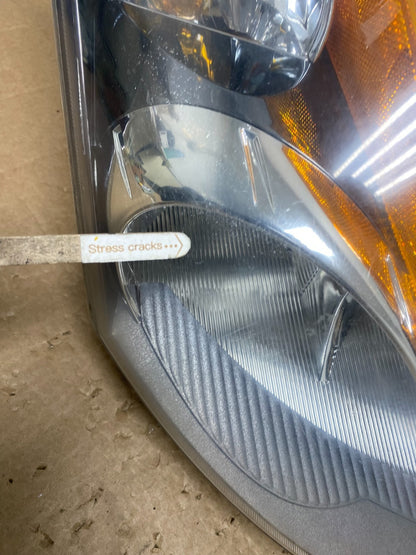 Sedan 2007 2008 2009 Nissan Altima Left+Right Set Headlights V0329 DW6