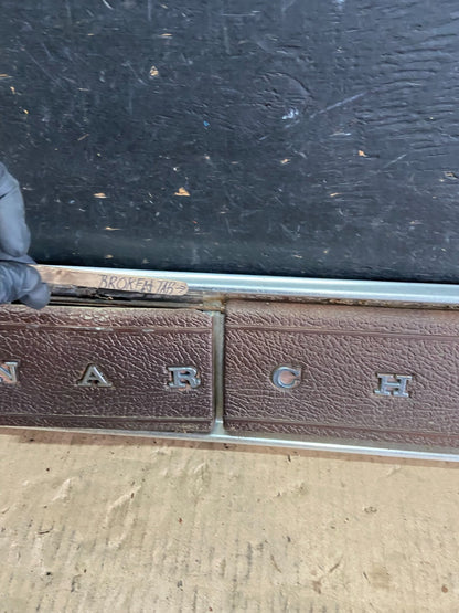 1977 Mercury Monarch Rear Finish Trim Panel D74Y-66423A42-AT O08434