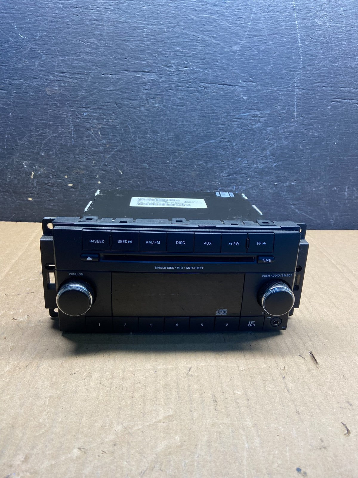 2007-2012 Chrysler Dodge Jeep Ram Radio CD MP3 AUX Receiver AF9464 DG0