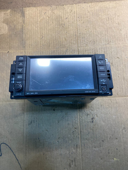 2007 2014 Jeep Dodge Chrysler Screen Display CD Player Satellite Radio Y7317 DG6