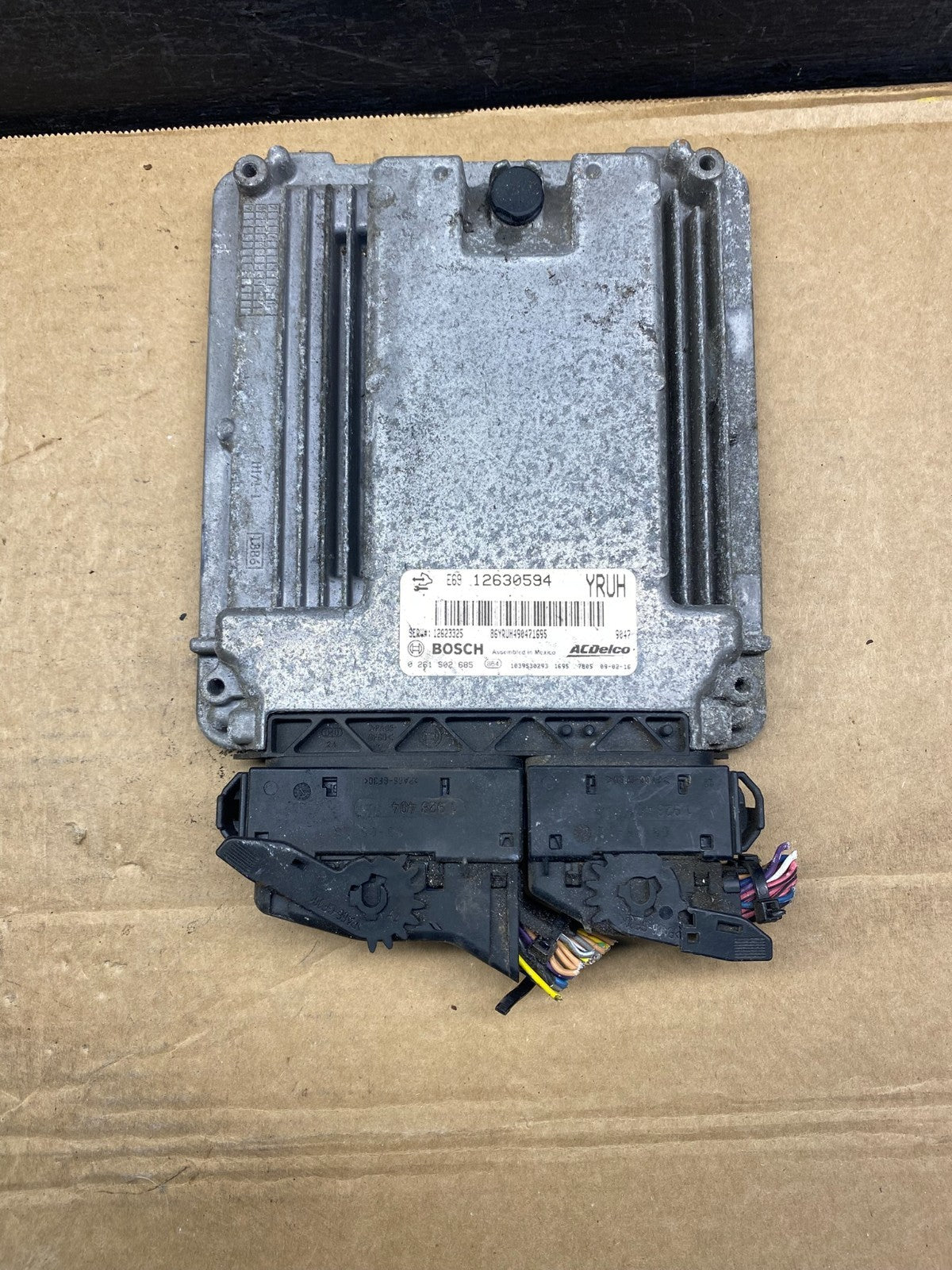 2008 2009 GMC Acadia Traverse Engine Control Unit Module ECM ECU af7712 DG0