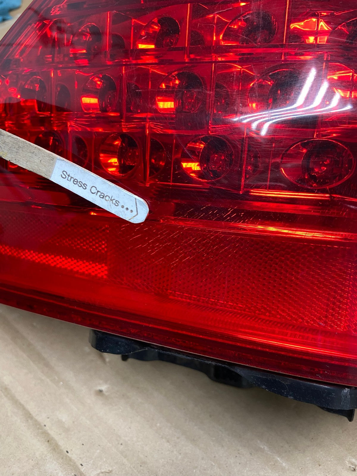 2006 - 2007 Honda Accord Right Passenger Side Tail light AG9154 LK4