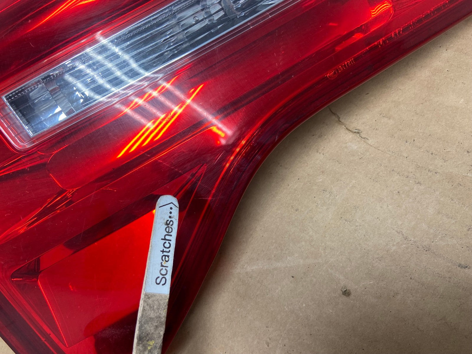 2007 2008 2009 Acura Mdx Left Driver Lh Side Inner Tail Light AD2583 LK3