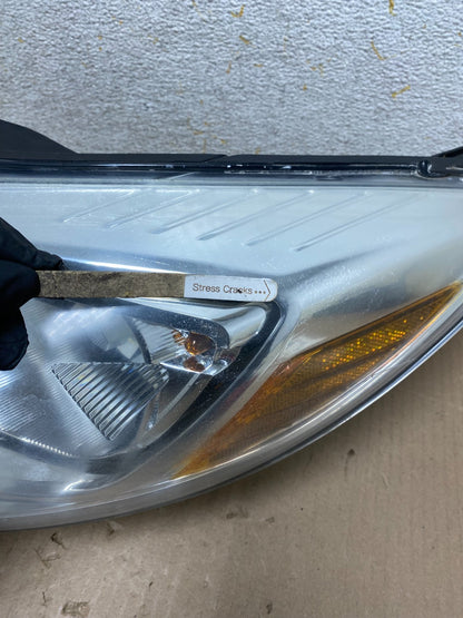 2012 2013 2014 Ford Focus Left Driver Lh Side Halogen Headlight AJ2545 DW4