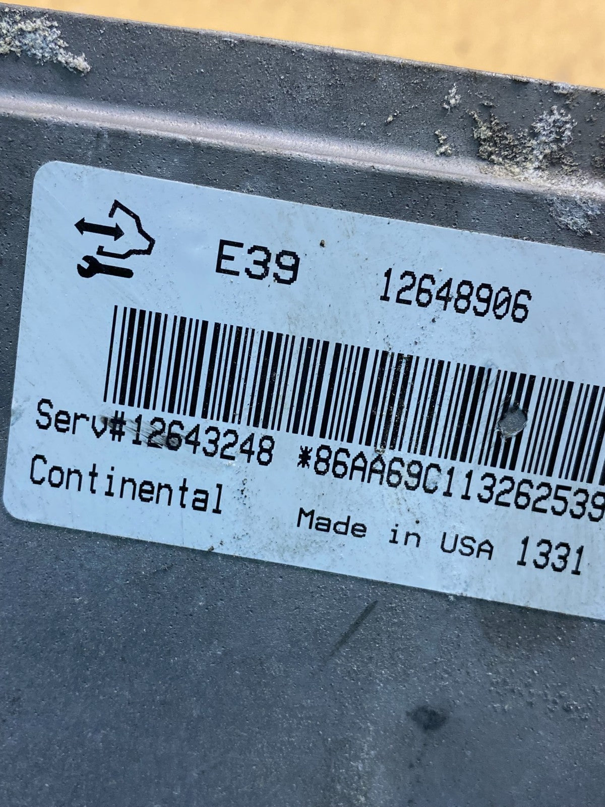 2012 - 2016 Chevrolet Equinox Ecu Engine Control Module Ecm 12648906 AI9864 DW2