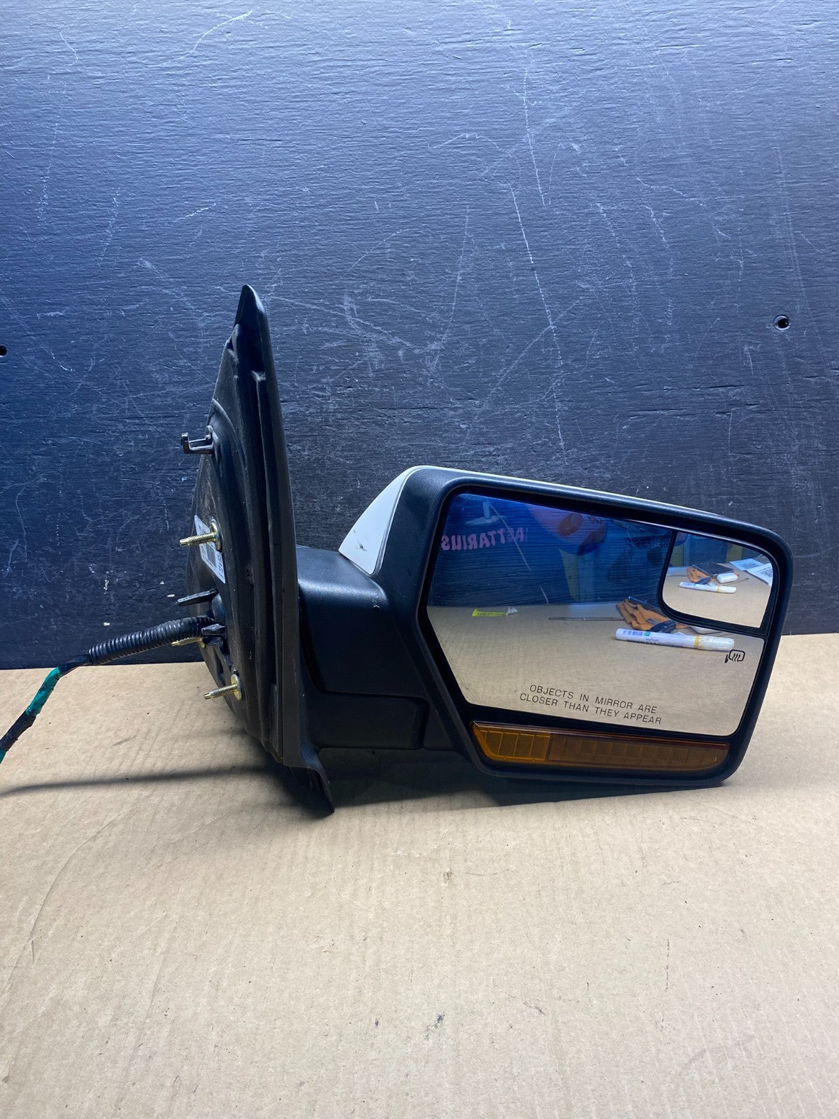 2012-2017 Ford Expedition Right Passenger RH View Door Heat Mirror AG7119 DW9