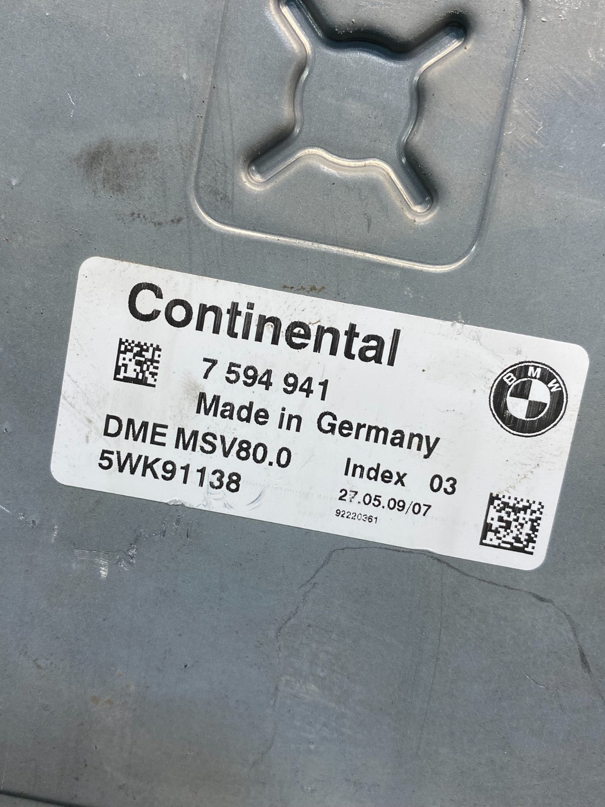 2008 - 2010 BMW 328i 528i E90 ECM ECU Engine Computer 7587166 AH4726 DG2