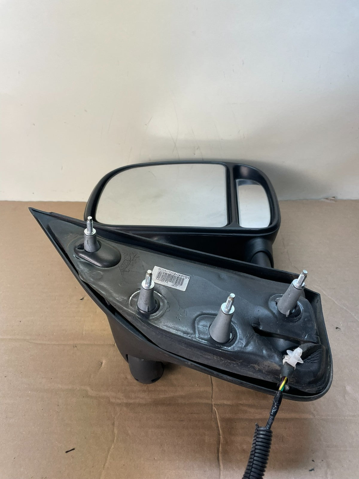 2009-2016 Ford E150 E250 Van Right Passenger Door View Two Arm Mirror AI0454 DG4