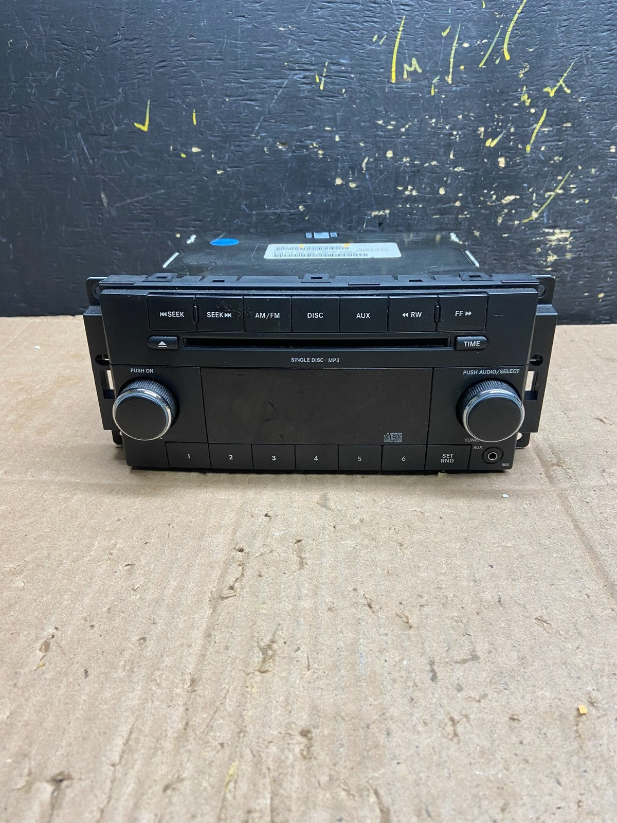 2007-2012 Chrysler Dodge Jeep Ram Radio CD MP3 AUX Receiver aa8187 DG0