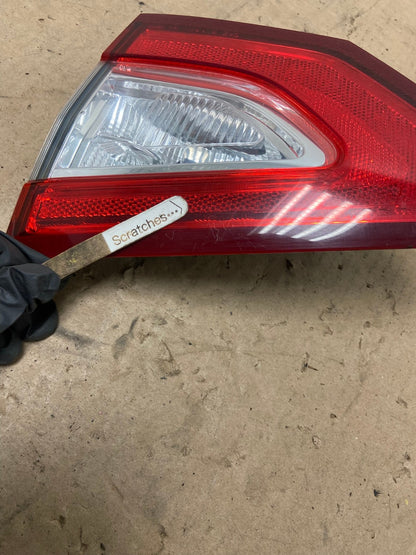 2013 to 2016 Ford Fusion Right Passenger RH Side Tail Light Inner AG4933 LK3