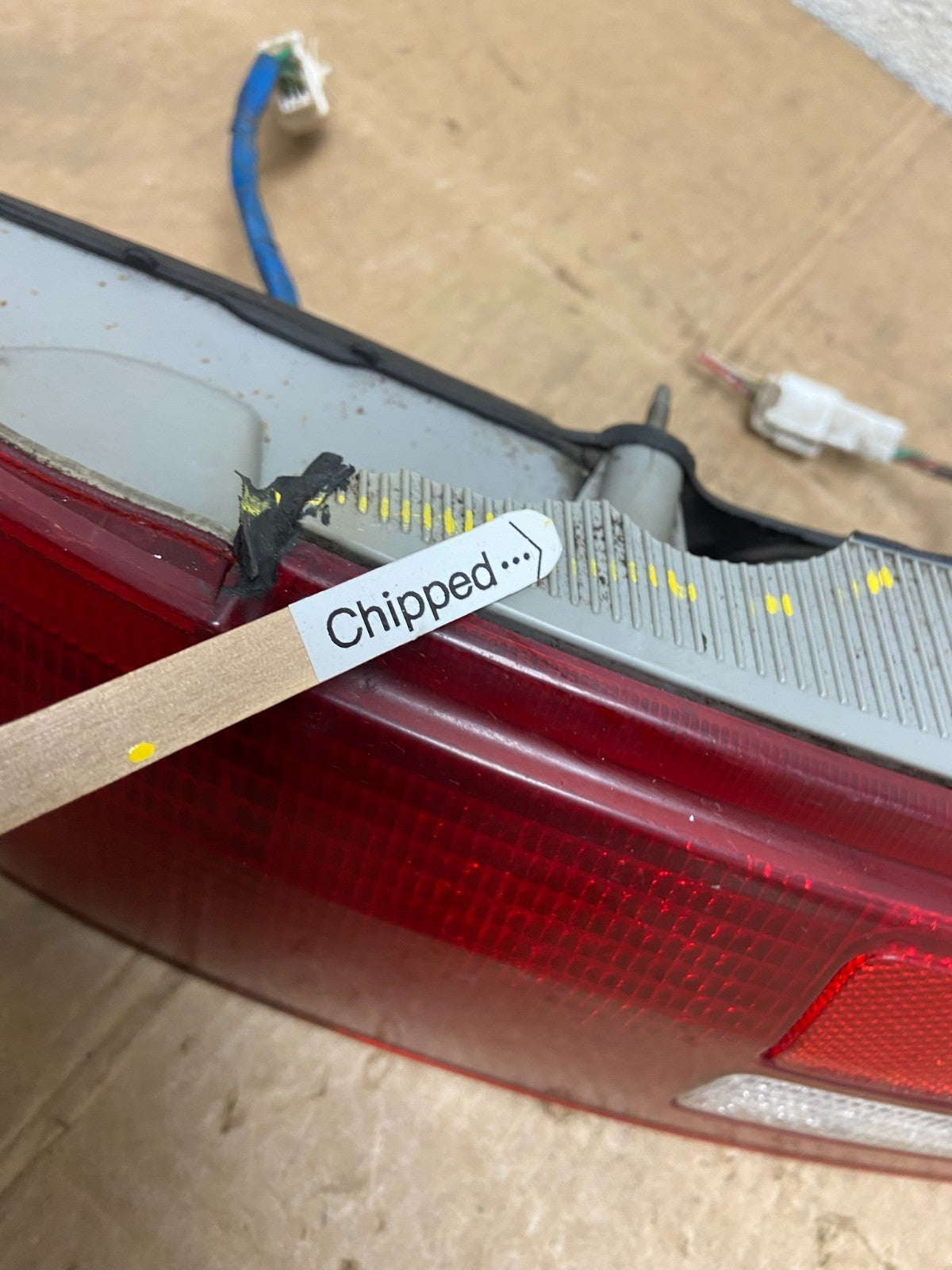1995 to 1999 Toyota Paseo Left Driver Side Tail Light Y6086 PS4